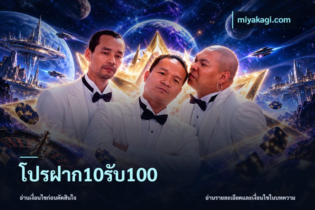 โปรฝาก10รับ100
