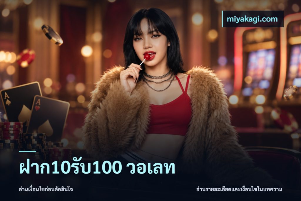 ฝาก10รับ100 วอเลท