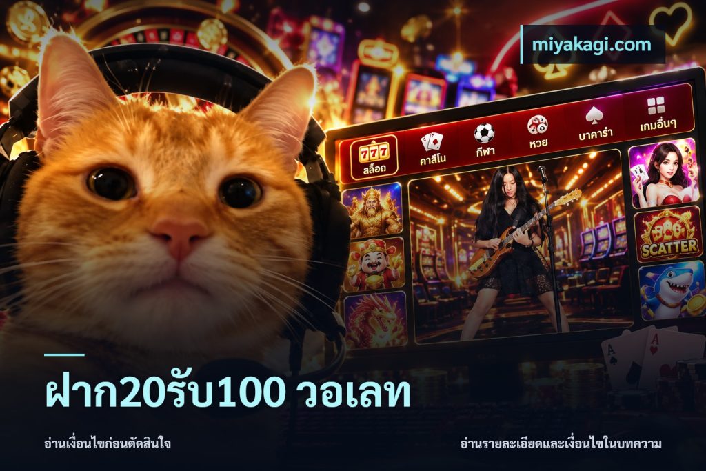 ฝาก20รับ100 วอเลท