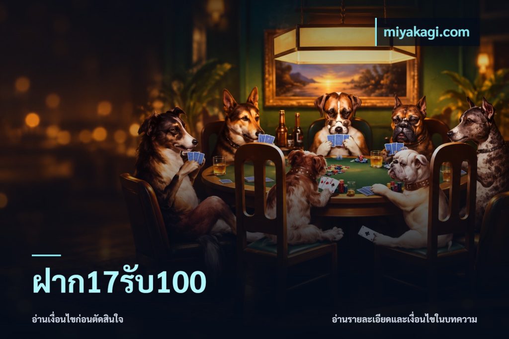 ฝาก17รับ100