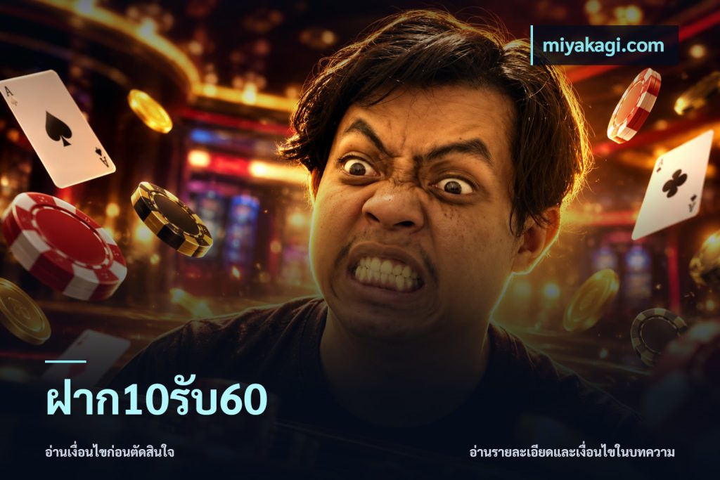ฝาก10รับ60